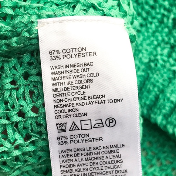 🍬 TOMMY BAHAMA AQUA ALOHA YARN VNECK LOOSE TOP! - Picture 13 of 16